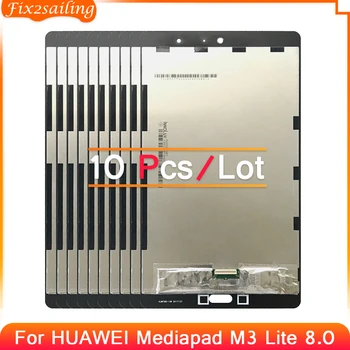 10Pcs100%Testitud Huawei Mediapad M3 Lite 8 8.0 LCD CPN-W09 CPN-AL00 CPN-L09 LCD Ekraan Puutetundlik Digitizer Assamblee 8.0