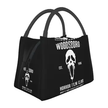 Custom Woodsboro Horror Scream Film Lunch Kotid Naiste Külmik Soe Soojustatud karbi Tööd Pinic või Reisi