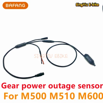 BAFANG M500 M600 M510 G521 Pöördemoment kesk-motor speed sensor adapter kaabel 40CM kesk-mootor 6V saba kerge line