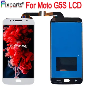 Motorola Moto G5S LCD Touch Digitizer Assamblee Moto G5s XT1793 XT1794 XT1792 Tasuta Kohaletoimetamine + Tööriistad