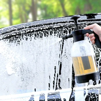 2L Auto Pesemine Rõhk Spray Pudel Käes Survestatud vahupihusti High Pressure Cleaner Auto Pesemine Tarvikud Selgelt Pudel