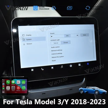 8 tolli Tesla Model 3 / Y 2018-2023 Taga Multimeedia Mängija, Puutetundlik Ekraan, Nutikas kliimaseade Panel Display Stereo Armatuurlaua külge