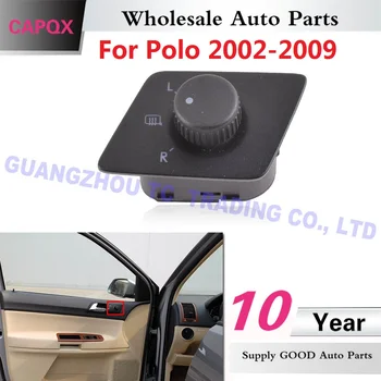 CAPQX Jaoks Polo 2002 2003 2004 2005 2006 2007-2009 Väljaspool Tagumine Peegel Kontrolli Lüliti Auto Rearview Mirror kokkuklapitavad Lüliti Nupp