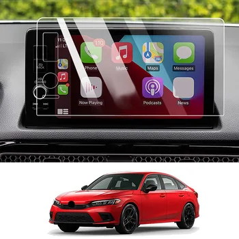 Honda Civic 2022 9-Tolline Kesk-GPS Navigatsioonisüsteem Puutetundliku Ekraani Kaitsvad Kiled Ekraan Karastatud Klaasist Film