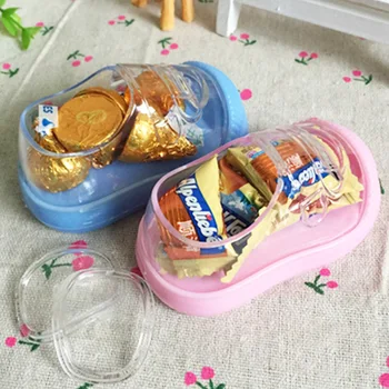 Mini Väike kingad Candy box laste Sünnipäeva candy box pulm soosib külalised originaalsus pakendi candy bar kinkekarbis