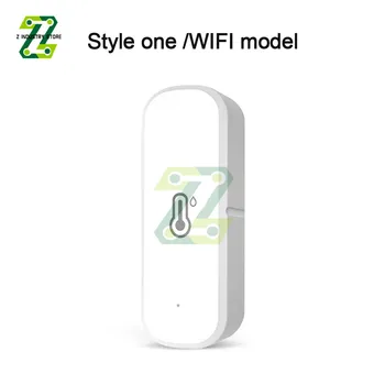 Tuya Smart Elu WiFi/Zigbee Temperatuuri Andur Niiskuse Anduri Hygrometer Termomeeter Toetada ℃/℉ Lüliti