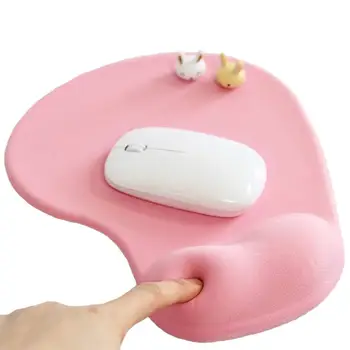 Gaming Mouse Pad Geel Randme Tugi Kaitse Ergonoomiline Mängude Desktop Mouse Pad Randme Ülejäänud Arvuti Sülearvuti Office Mousepad