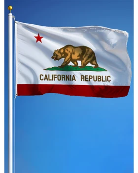 60x90cm 90x150cm California Flag Banner Vaip