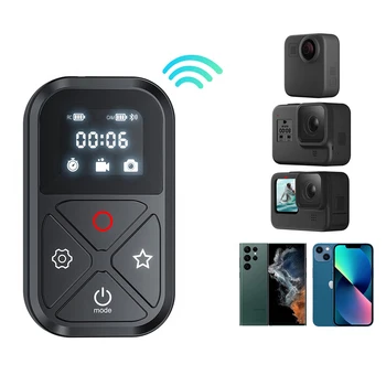 80 MILJONIT Bluetooth Kaugjuhtimispult GoPro Hero 11 10 9 8 Max 11 Mini Randmepaela nutitelefon Gopro Tarvikud