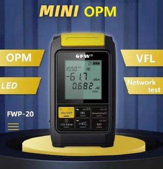 Mini 4 in 1 Multifunktsionaalne Optiline Power Meter Visuaalne Süü Lokaator Võrgu Kaabel Test kiudoptilised Tester OPM 1mW 20mW 30mW RAAMSEADUSEGA