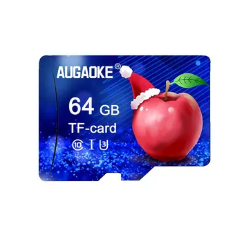 AUGAOKE Mälukaart 32GB 64GB 128GB A1 U3 Class10 mobiiltelefoni Auto Seade Arvuti Monitor SD Card 32GB 64GB TF Kaart 128GB