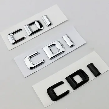 3D ABS Must CDI Logo Tähed Auto Pagasiruumi Pääsme Kleebise Jaoks Mercedes Benz GL ML 320 270 W204 A B C GLK 220 CDI Embleemi Tarvikud