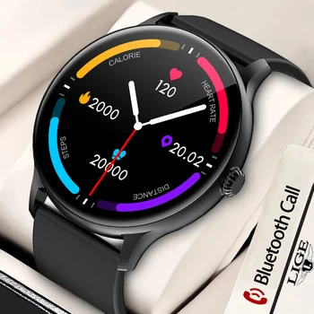 LIGE 2023 Mood Smart Watch Meeste Fitness Käevõru Sports Tracker Südame Löögisagedus, vererõhu Seire Bluetooth Kõne Smartwatch