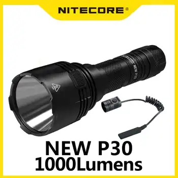 NITECORE Uus P30 Taskulamp CREE XP-L HI V3 LED max 1000LM 8 Tööpäeva Režiimid tala distane 618 meetrine LED taskulamp väljas päästa kerge