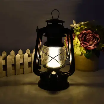 Vintage LED Lamp Laterna Energiasäästu Veekindel Pihuarvutite Taskulamp, Kellel Rippus Konksu Väljas Telkimine Home Decor