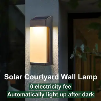 Kasulik Päikese Seina-Kerge, Lihtne Paigaldus LED seinavalgusti Valguse Sensor Laialdaselt Päikeseenergial töötav LED seinavalgusti Teenetemärgi