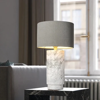 Kaasaegne kerge luksuslik disain tabel lamp magamistuba öö elutoas diivan diivanilaud office uuringu marmor lamp
