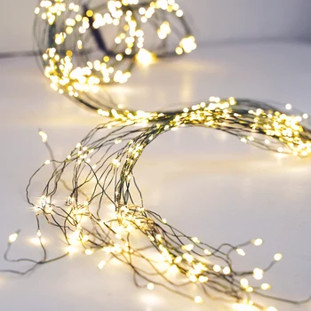 12V 600 LED Branch Haldjas Tuled String Puu Vanik Valgustus Puhkus Uue Aasta Kaunistused jõulukaunistused Kodu 2022