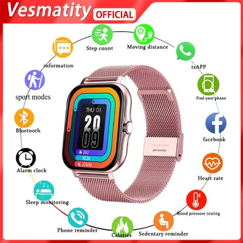 Täielik puuteekraan Fitness Smart Watch Y13 Südame Löögisageduse Monitor Veekindel Smartwatch Käevõru Sobib Apple Xiaomi Huawei