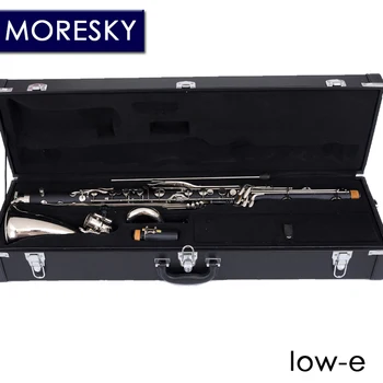 MORESKY Bass Klarnet Professionaalne Klarnet Väike-C/LOWE Bb/Sib