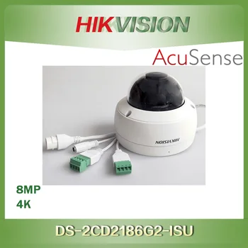 Hikvision UUS IP-Kaamera 8MP DS-2CD2186G2-ISU 4K Acusense Dome Network CCTV Turvalisus Kaamera
