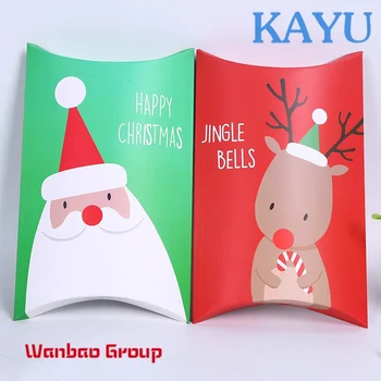 2 värvi padi stiilis jõulud pakendite kastid kingitused
