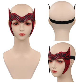 Multiverse Hullus - Scarlet Nõid Mask Cosplay PU Maskid Kiiver Maskeraad Halloween Kostüüm Rekvisiidid