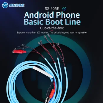 SS-905E Android Telefon Toide Line Katse Kaabel Boot Kontrolli Line Samsung Android Huawei Xiaomi Telefon Võimsus traat Vahendid